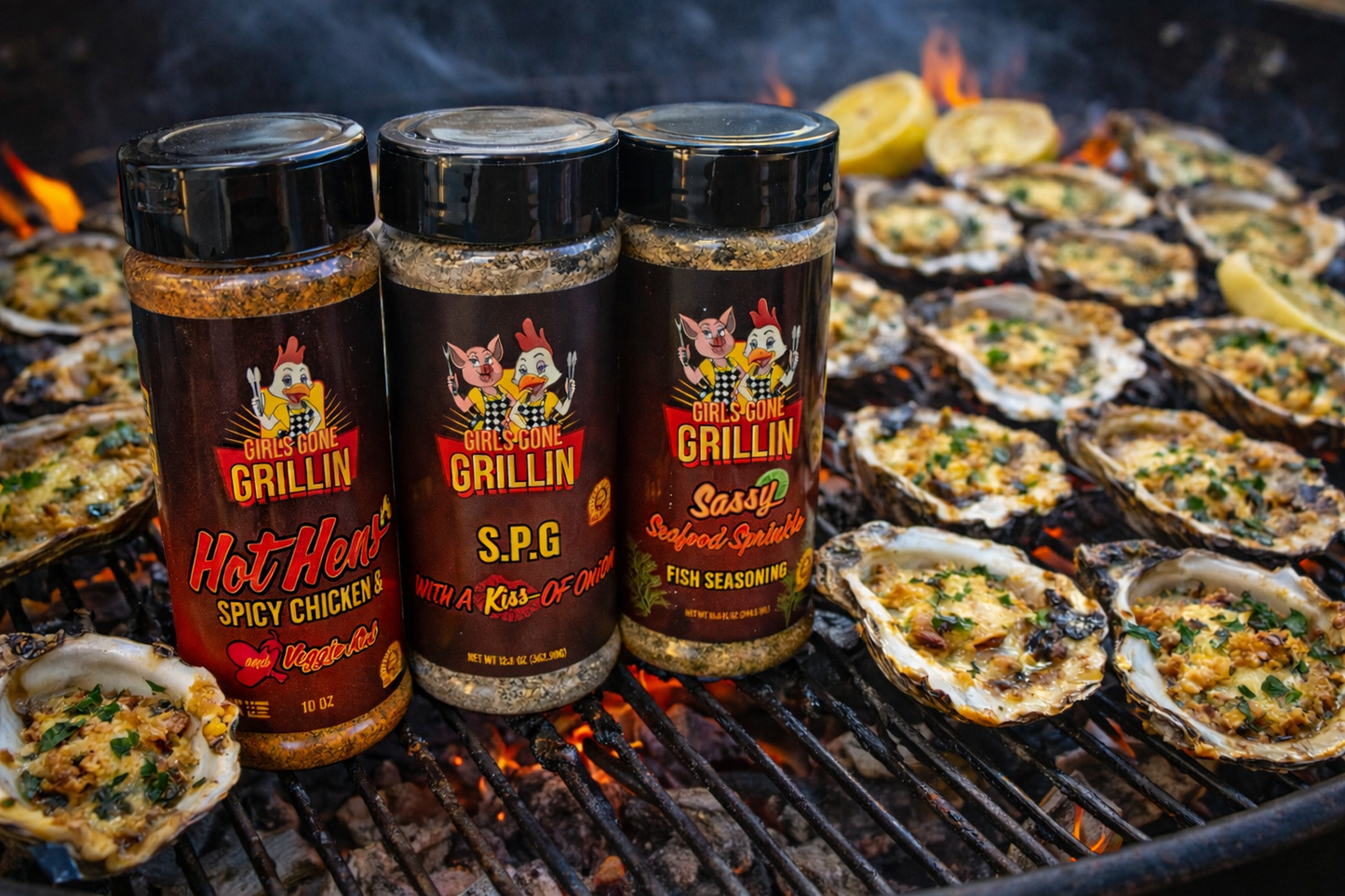 Sassy Seafood Seasonings 100% All-Natural Blend