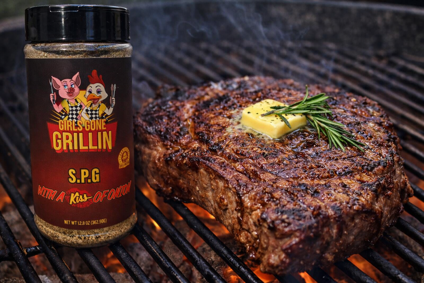 S.P.G. Plus A Kiss Of Onion! Award Winning! 100% All-Natural Blend