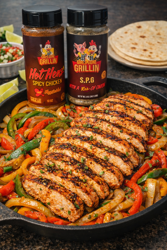 Chicken Fajitas — Girls Gone Grillin’ Style&nbsp;