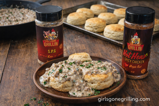 Biscuits and Gravy (Girls Gone Grillin’ Style)