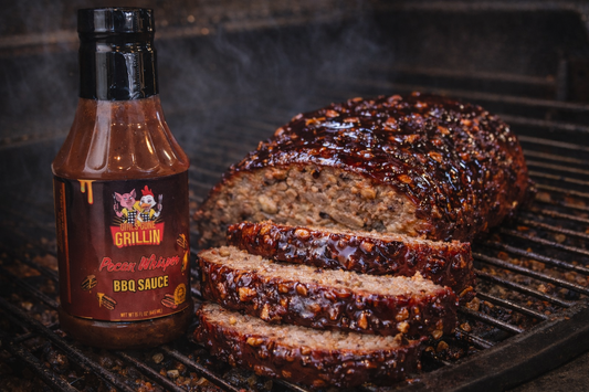 Pecan Whisper Smoked Meatloaf - Girls Gone Grillin’ Style