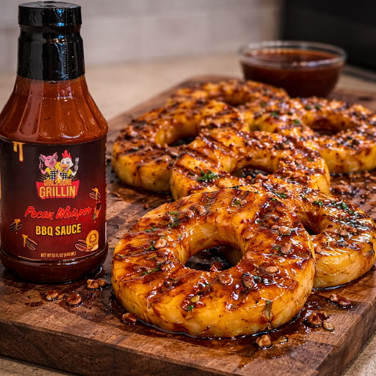 Pecan Whisper Grilled Pineapple