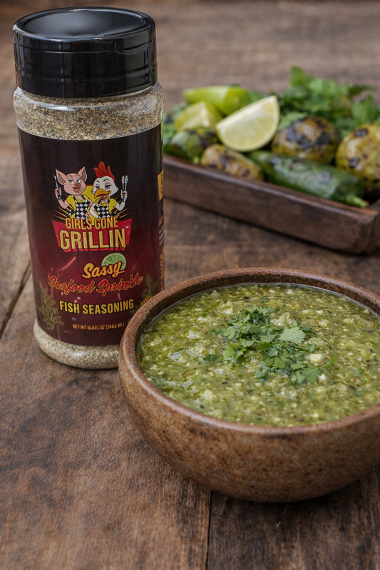 Salsa Verde (Fresh & Smoky Grill-Friendly Version)