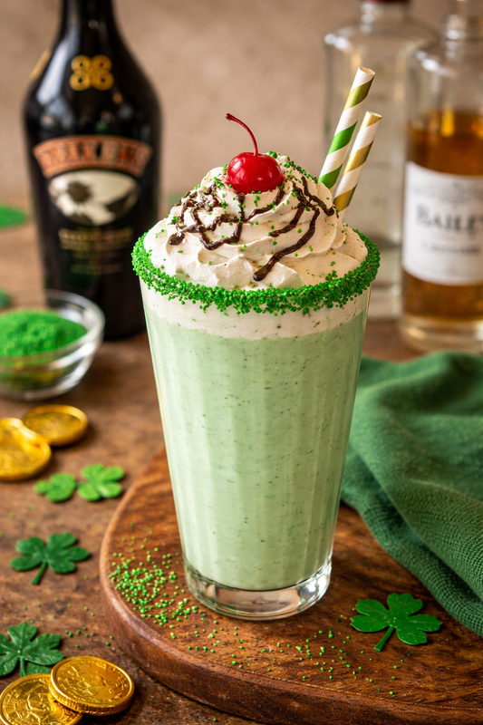 Boozy Shamrock Shake