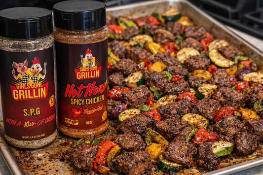 Sheet Pan Beef Kabobs (Girls Gone Grillin’ Style)