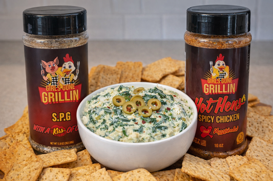Spinach Olive Dip (Girls Gone Grillin’ Style)
