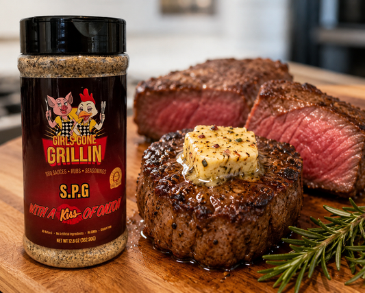 Filet Mignon with Cowboy Butter Girls Gone Grillin' Style
