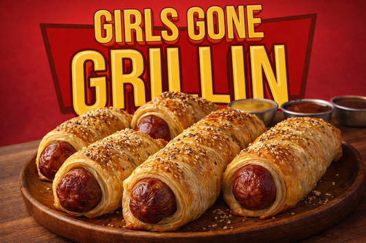 Sausage in a Blanket (Girls Gone Grillin’ Style)