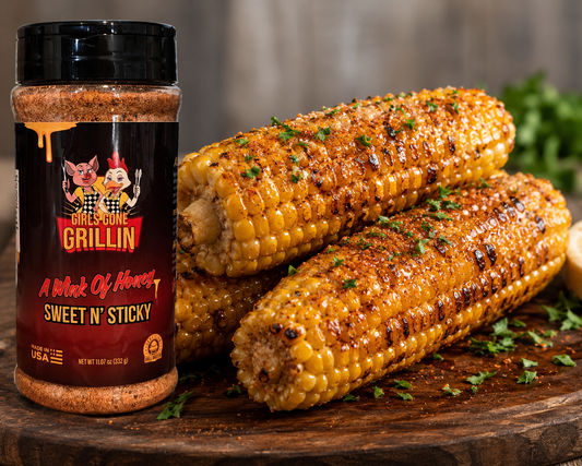 Sweet and Sticky Sweet corn Girls Gone Grillin' Style