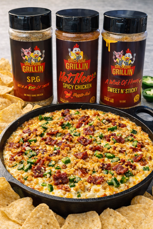 Jalapeño Popper Dip Girls Gone Grillin’ Style