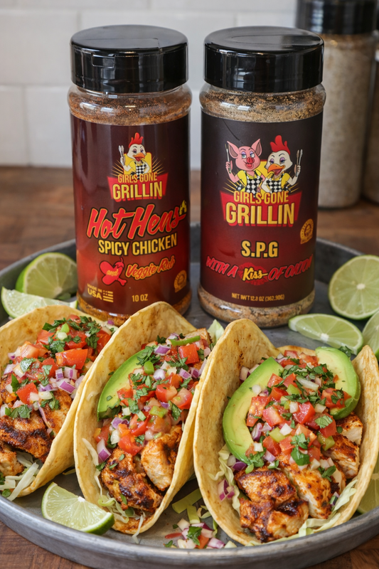 Hot Hens Baja-Style Fish Tacos