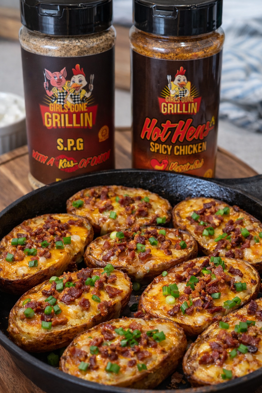 Potato Skins Girls Gone Grillin Style