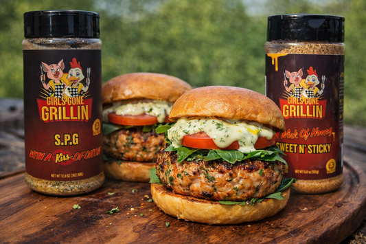 Salmon Burgers-Girls Gone Grillin’ Style