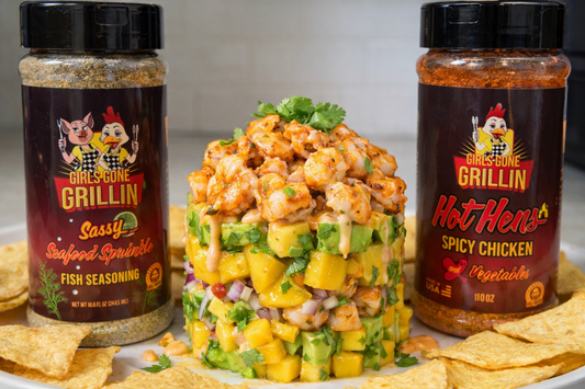 Shrimp Stack – Girls Gone Grillin’ Style
