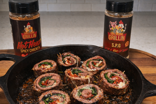 Stuffed Steak Pinwheels Girls Gone Grillin' Style