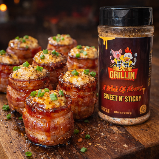 Sweet Potato Bombs Wrapped in Bacon